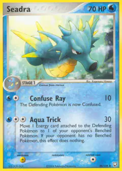 Seadra 48/109 Uncommon card from Team Rocket Returns