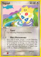 Togepi 50/109 Uncommon card from Team Rocket Returns