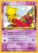 Abra 49/82 Common card from Team Rocket