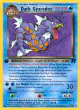 Dark Gyarados 25/82 Rare card from Team Rocket