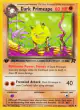 Dark Primeape 43/82 Uncommon card from Team Rocket