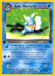 Dark Wartortle 46/82 Uncommon card from Team Rocket