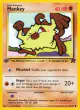 Mankey 61/82 Common card from Team Rocket