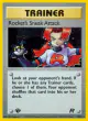 Rocket's Sneak Attack 16/82 Rare Holo card from Team Rocket