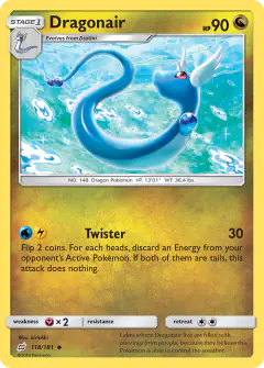 Dragonair 118/181 Uncommon card from Team Up