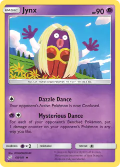 Jynx 68/181 Uncommon card from Team Up