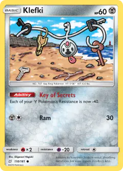 Klefki 110/181 Common card from Team Up