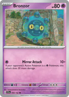 Bronzor 068/162 Common card from Temporal Forces