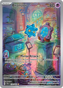 Bronzor 170/162 Illustration Rare card from Temporal Forces