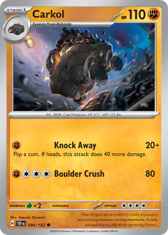 Carkol 094/162 Common card from Temporal Forces