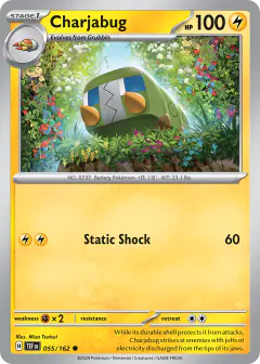 Charjabug 055/162 Common card from Temporal Forces