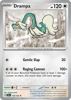 Drampa 138/162 Rare card from Temporal Forces