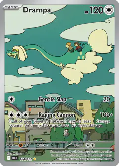 Drampa 184/162 Illustration Rare card from Temporal Forces