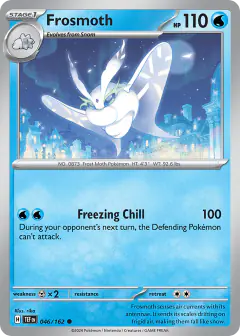 Frosmoth 046/162 Common card from Temporal Forces