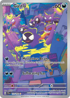 Gastly 177/162 Illustration Rare card from Temporal Forces