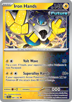 Iron Hands 061/162 Uncommon card from Temporal Forces