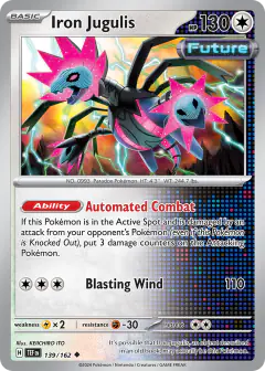 Iron Jugulis 139/162 Uncommon card from Temporal Forces