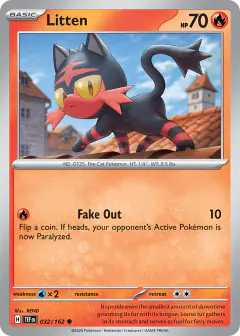 Litten 032/162 Common card from Temporal Forces