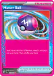 Master Ball 153/162 ACE SPEC Rare card from Temporal Forces