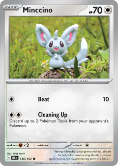 Minccino 136/162 Common card from Temporal Forces