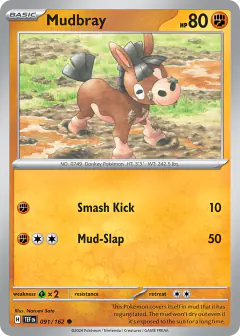 Mudbray 091/162 Common card from Temporal Forces