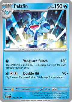 Palafin 049/162 Uncommon card from Temporal Forces