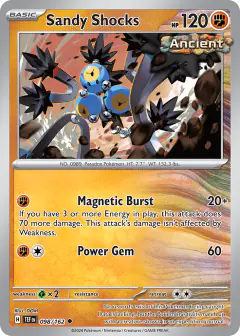 Sandy Shocks 098/162 Uncommon card from Temporal Forces