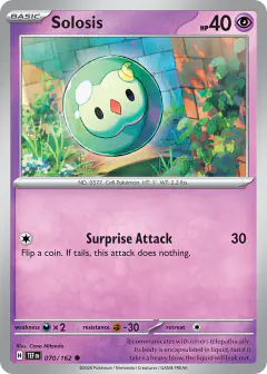 Solosis 070/162 Common card from Temporal Forces