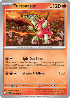 Turtonator 035/162 Common card from Temporal Forces