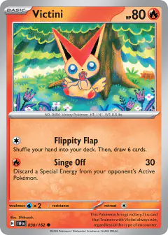 Victini 030/162 Common card from Temporal Forces