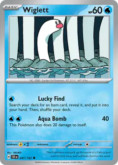 Wiglett 047/162 Common card from Temporal Forces