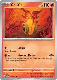 Chi-Yu 039/167 Uncommon card from Twilight Masquerade