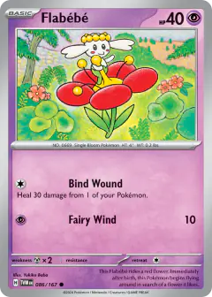 Flabébé 086/167 Common card from Twilight Masquerade