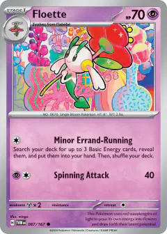 Floette 087/167 Common card from Twilight Masquerade