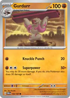 Gurdurr 104/167 Common card from Twilight Masquerade