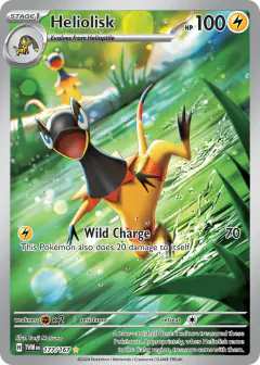 Heliolisk 177/167 Illustration Rare card from Twilight Masquerade