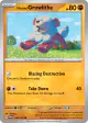 Hisuian Growlithe 099/167 Common card from Twilight Masquerade