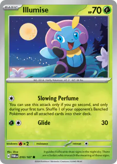 Illumise 010/167 Common card from Twilight Masquerade