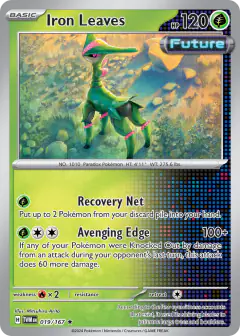 Iron Leaves 019/167 Rare card from Twilight Masquerade