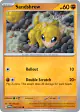 Sandshrew 097/167 Common card from Twilight Masquerade