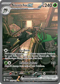 Sinistcha ex 210/167 Special Illustration Rare card from Twilight Masquerade