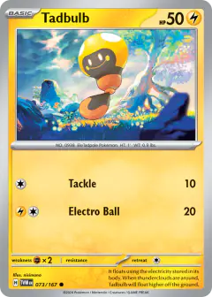 Tadbulb 073/167 Common card from Twilight Masquerade