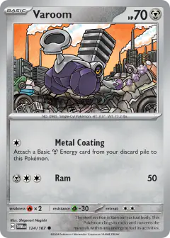 Varoom 124/167 Common card from Twilight Masquerade