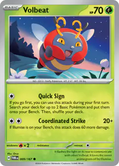 Volbeat 009/167 Common card from Twilight Masquerade