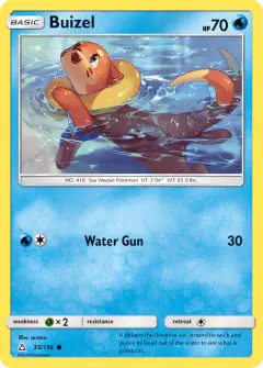 Buizel 35/156 Common card from Ultra Prism
