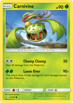 Carnivine 12/156 Common card from Ultra Prism