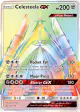 Celesteela-GX 162/156 Rare Rainbow card from Ultra Prism