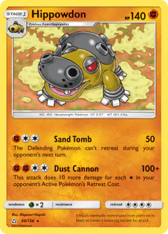 Hippowdon 69/156 Rare card from Ultra Prism