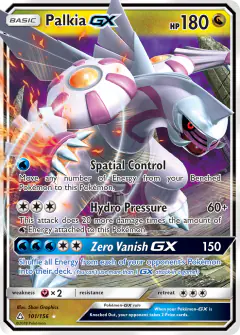 Palkia-GX 101/156 Rare Holo GX card from Ultra Prism