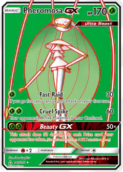 Pheromosa-GX 140/156 Rare Ultra card from Ultra Prism